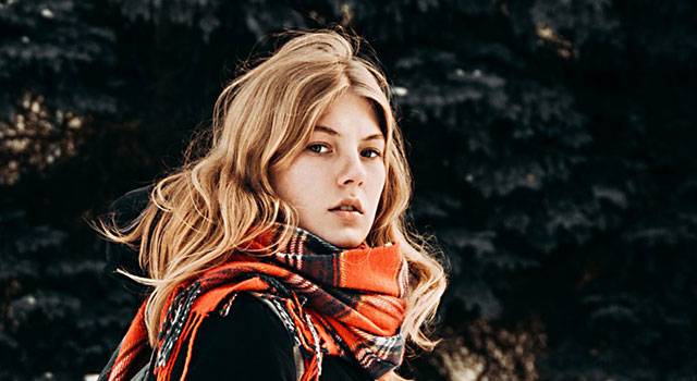 Girl Winter Orange Scarf blog image.jpg